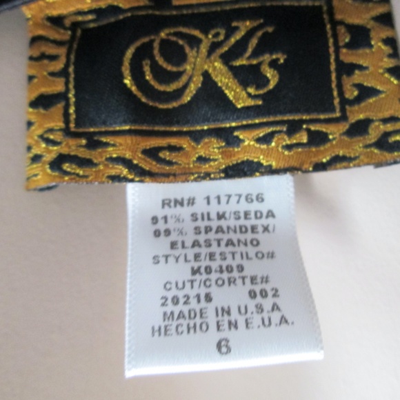 new KLS KIMORA LEE SIMMONS black ball gown Sz 6 - Picture 12 of 16